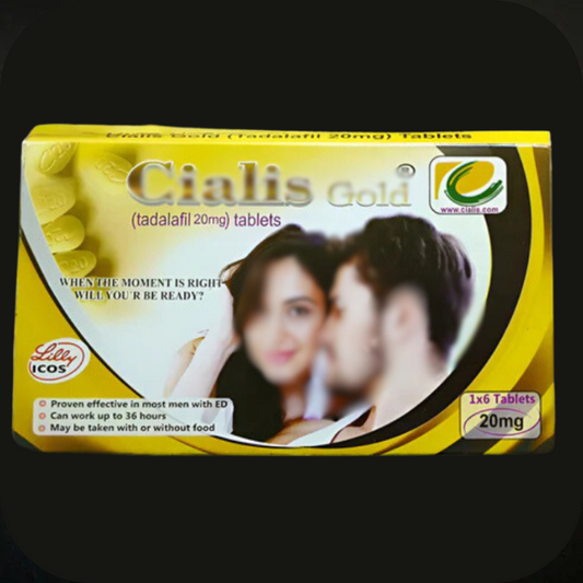 Cialis Gold 20mg Tadalafil ( Pack Of 6 )